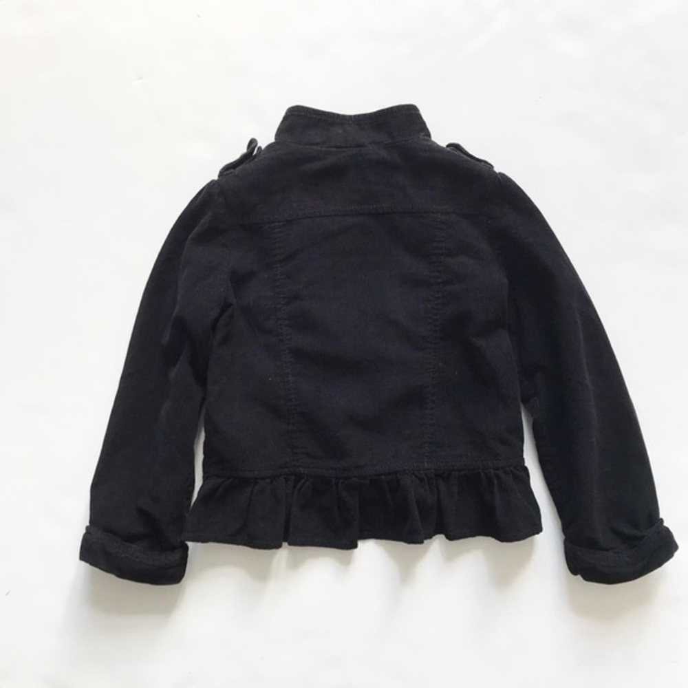 Babygap black corduroy light band jacket EUC 5T - Picture 6 of 6